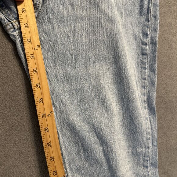 Levi’s 527 Jeans Light Wash Denim Slim Boot Cut Mens Size 34x34 Long Cowboy - Picture 8 of 10